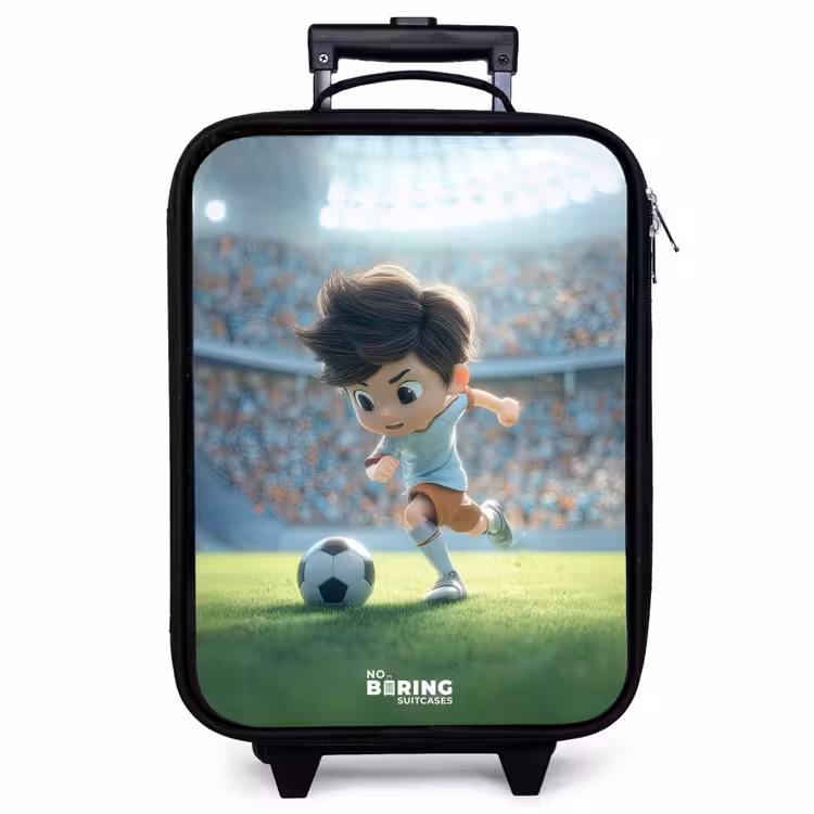 Kinderkoffer - Jongen - Voetbal - Stadion - Zonlicht — 1
