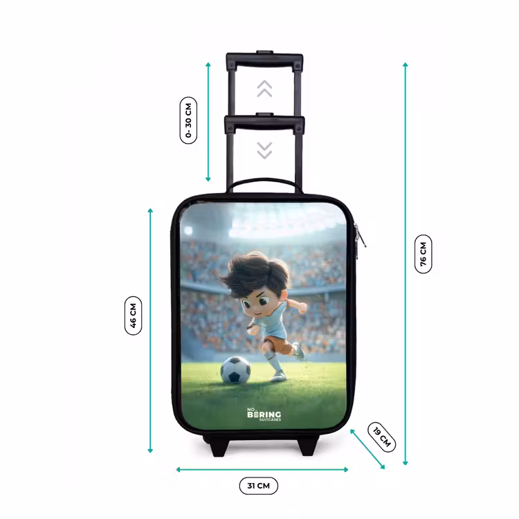 Kinderkoffer - Jongen - Voetbal - Stadion - Zonlicht — 6