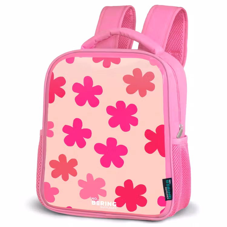 Kinderrugzak - Roze - Roze bloemen — 6