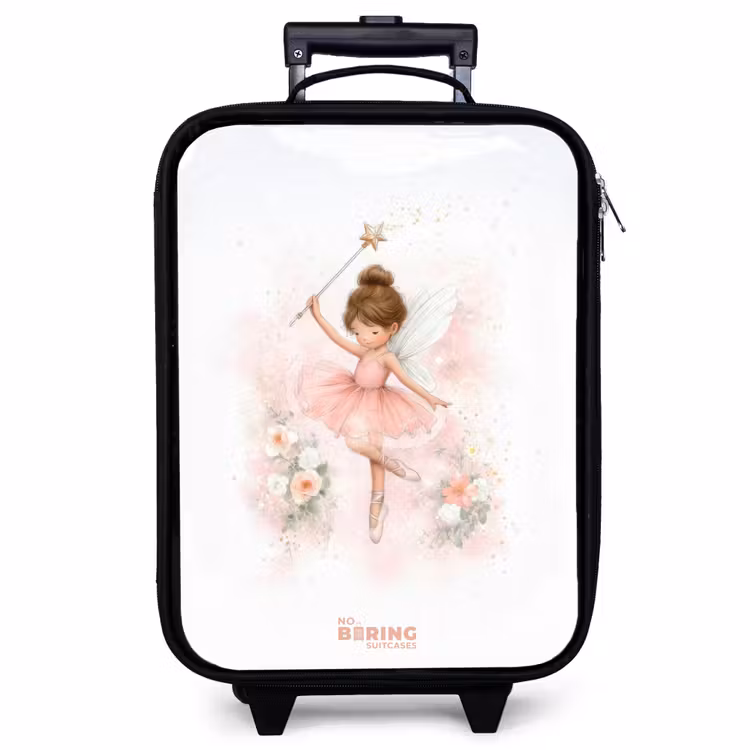 Kinderkoffer - Ballerina fee in roze — 1