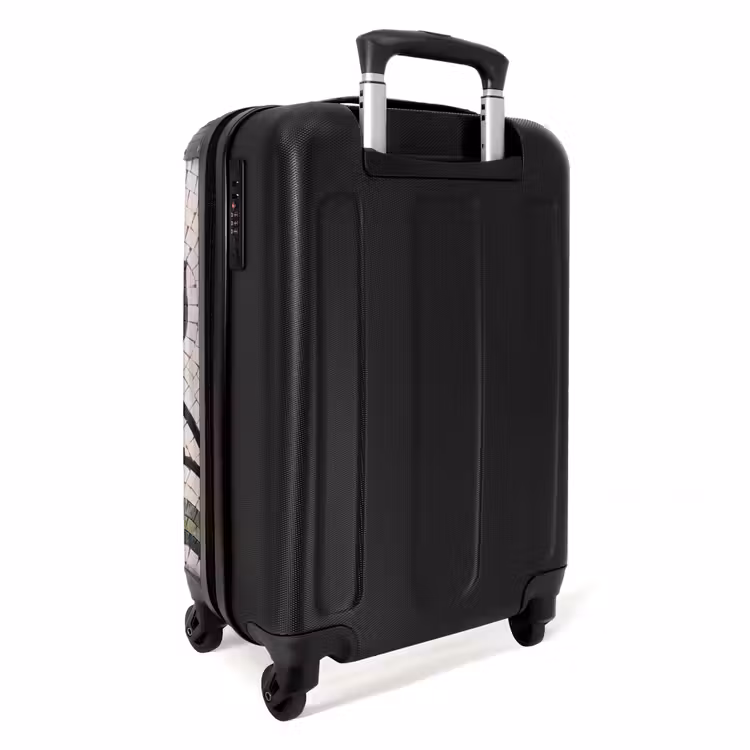 Koffer - Bloemen - Mozaïek - Patroon - Abstract - Groen — 3