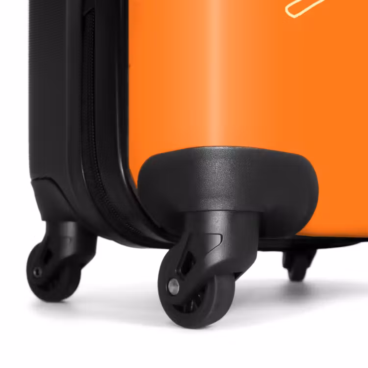 Koffer - Oranje - Hotdog - Zon - Wit — 6