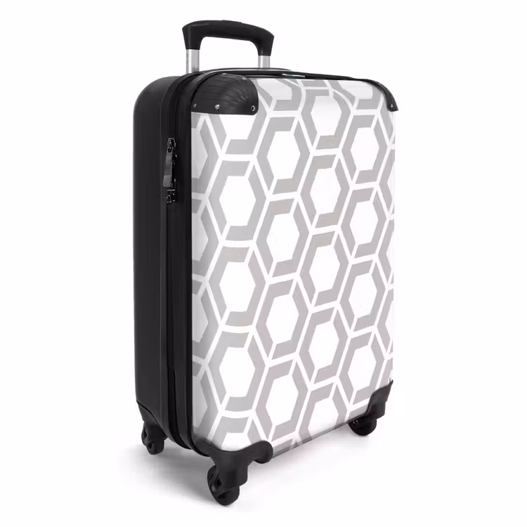 Koffer - Grafisch - Patroon - Modern - Hexagon — 2