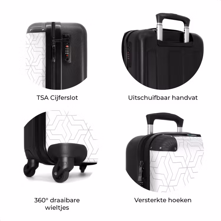 Koffer - Grafisch - Patroon - Modern — 8