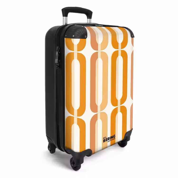 Koffer - U-vorm - Retro - Oranje — 2