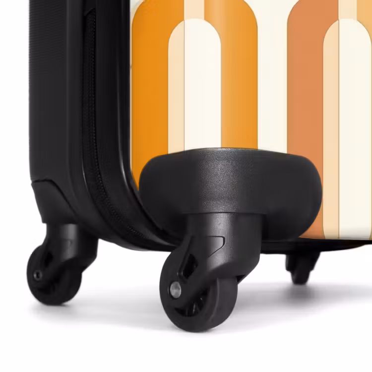 Koffer - U-vorm - Retro - Oranje — 6