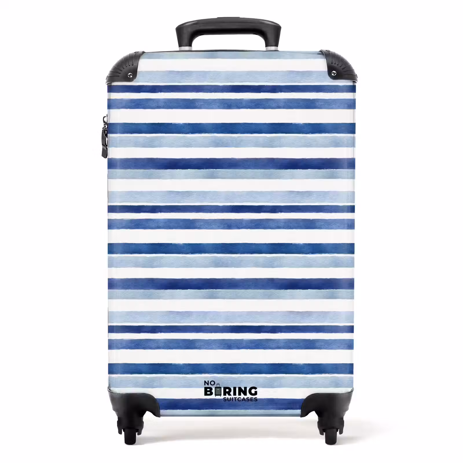 Koffer - Strepen patroon blauw — 1