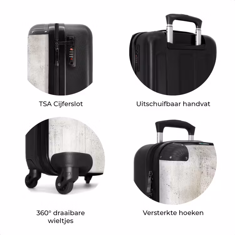 Koffer - Grijs - Beton - Verweerd — 7