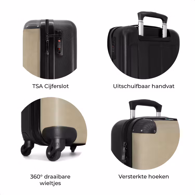 Koffer - Zandkleur - Korrelige structuur - Beton — 7