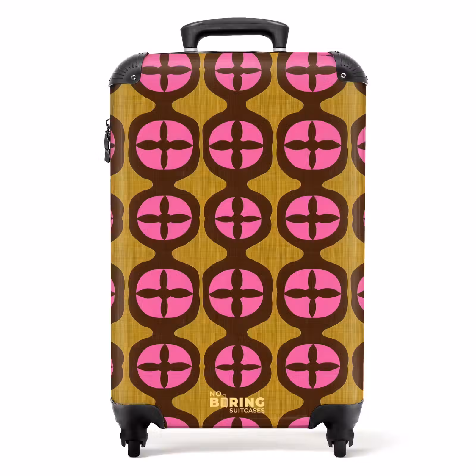 Koffer - Modern - Patroon - Roze — 1