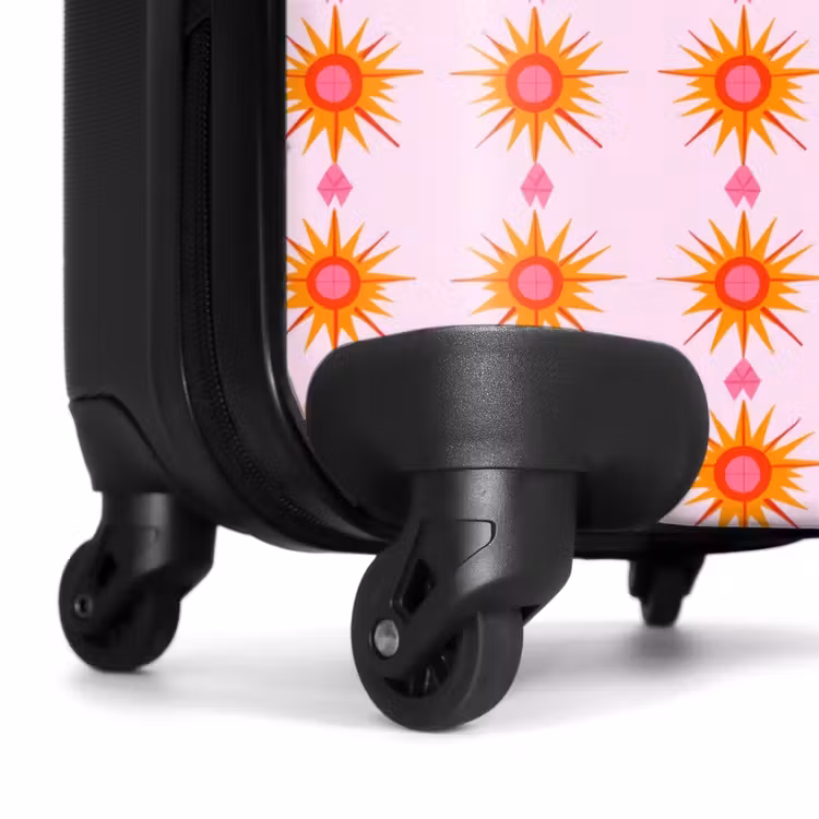 Koffer - Zon - Motief - Roze — 6