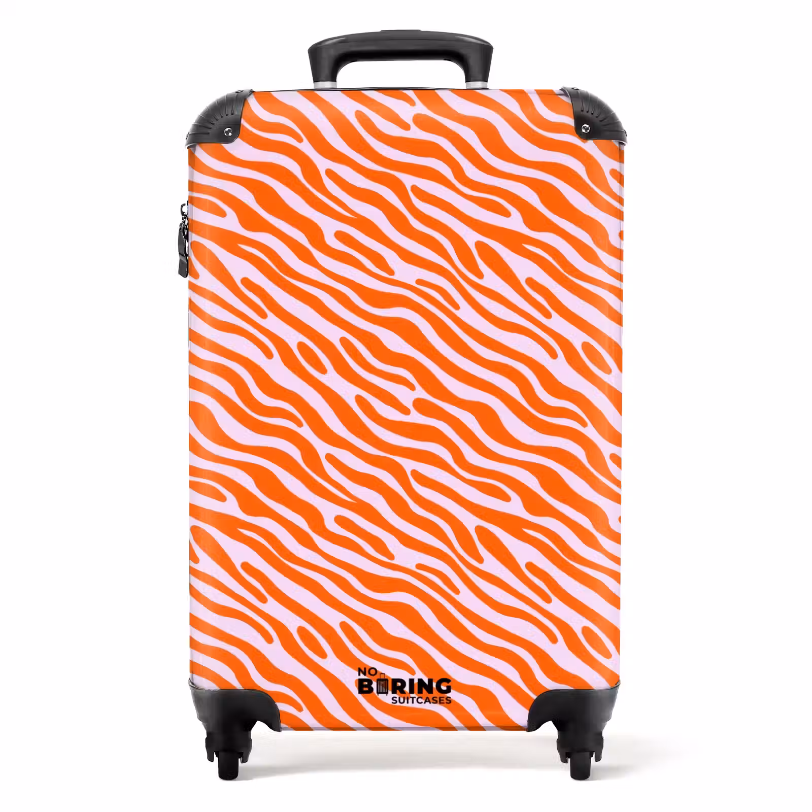 Koffer - Strepen - Dynamisch - Oranje — 1