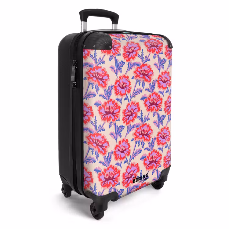 Koffer - Bloemen - Patroon - Meerkleurig — 2