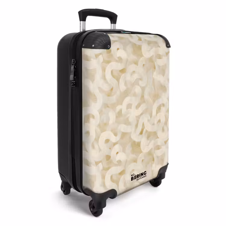 Koffer - Abstract - Lijnen - Beige — 2