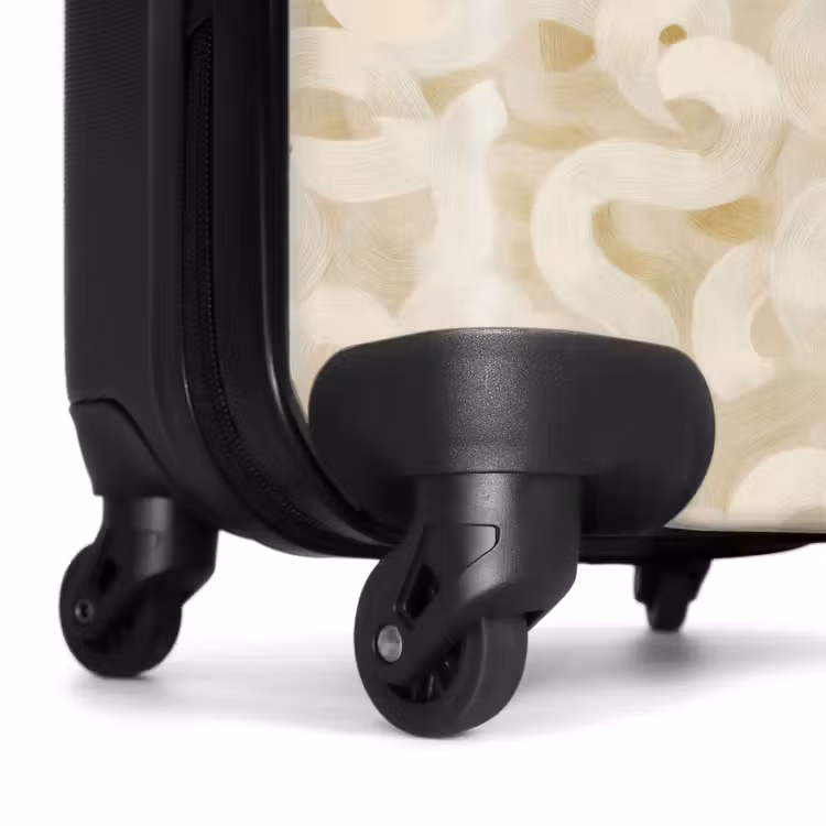 Koffer - Abstract - Lijnen - Beige — 6