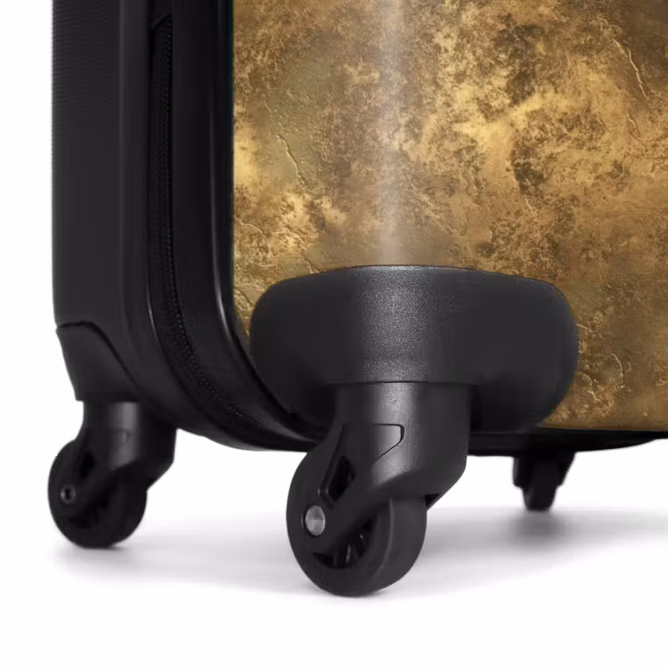 Koffer - Antiek - Metaallook - Goud — 6