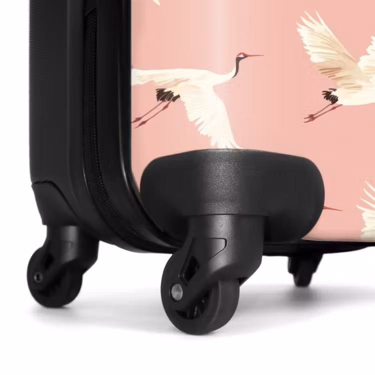 Koffer - Modern - Kraanvogels - Roze — 6