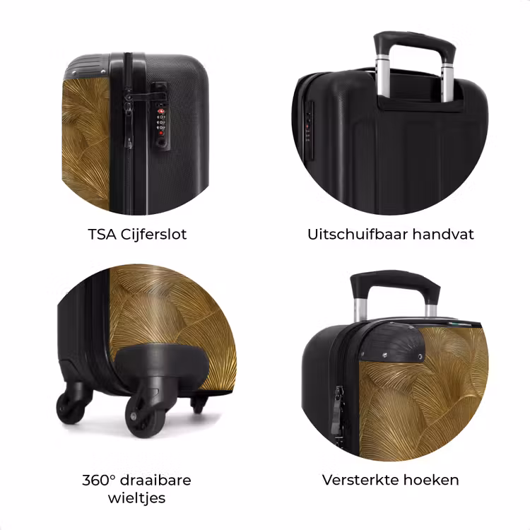 Koffer - Organisch - Lijnen - Goud — 7