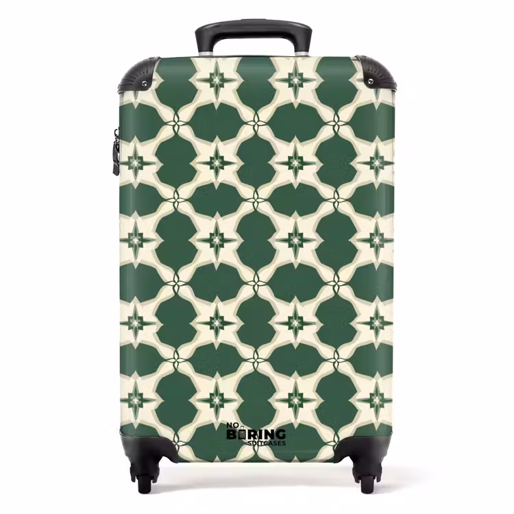 Koffer - Tegel - Klassiek - Groen — 1