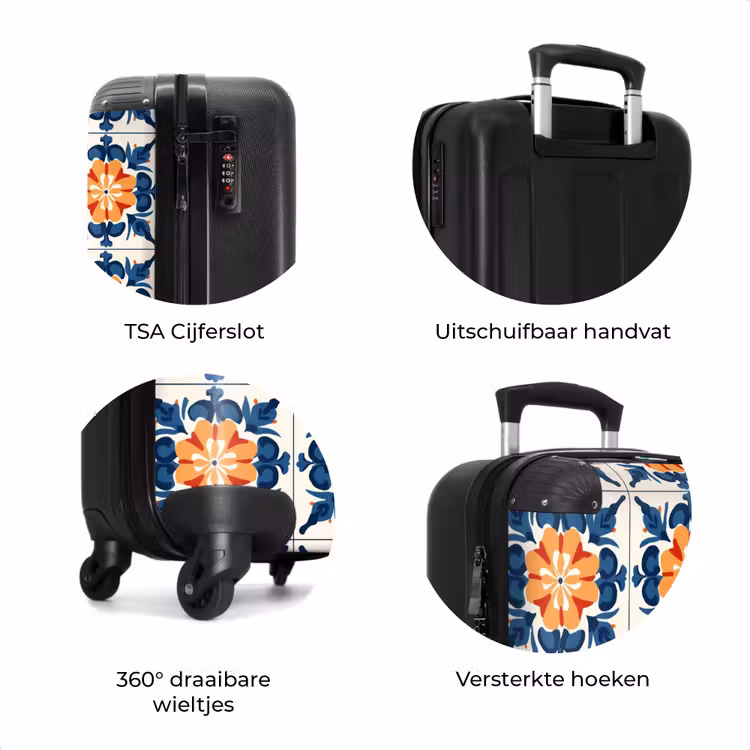 Koffer - Traditioneel - Tegel - Oranje — 7