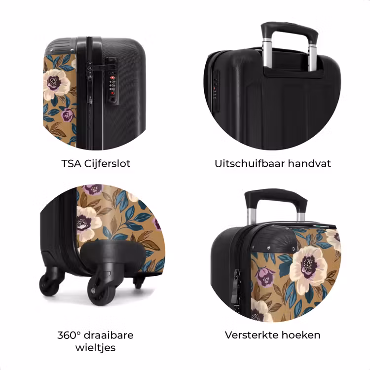 Koffer - Floraal - Stilleven - Kleurrijk — 7