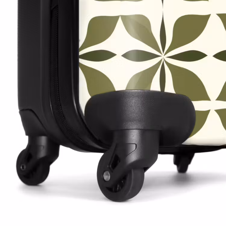 Koffer - Botanisch - Retro - Groen — 6