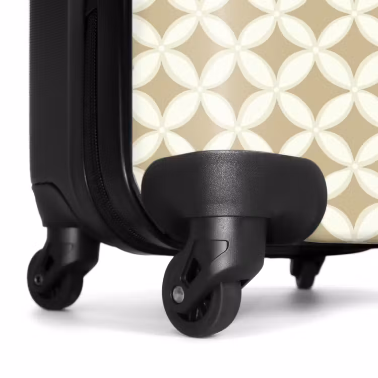 Koffer - Symmetrisch - Motief - Beige — 6