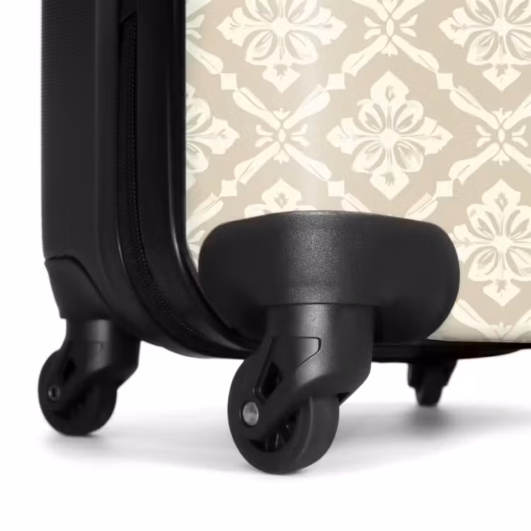 Koffer - Floraal - Ornament - Beige — 6