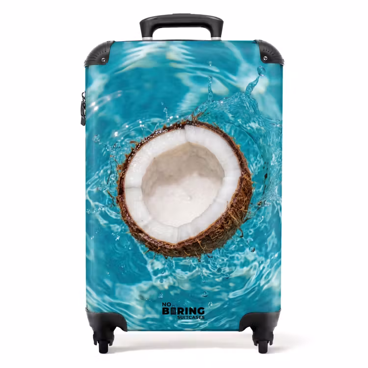 Koffer - Kokosnoot - Water - Wit — 1