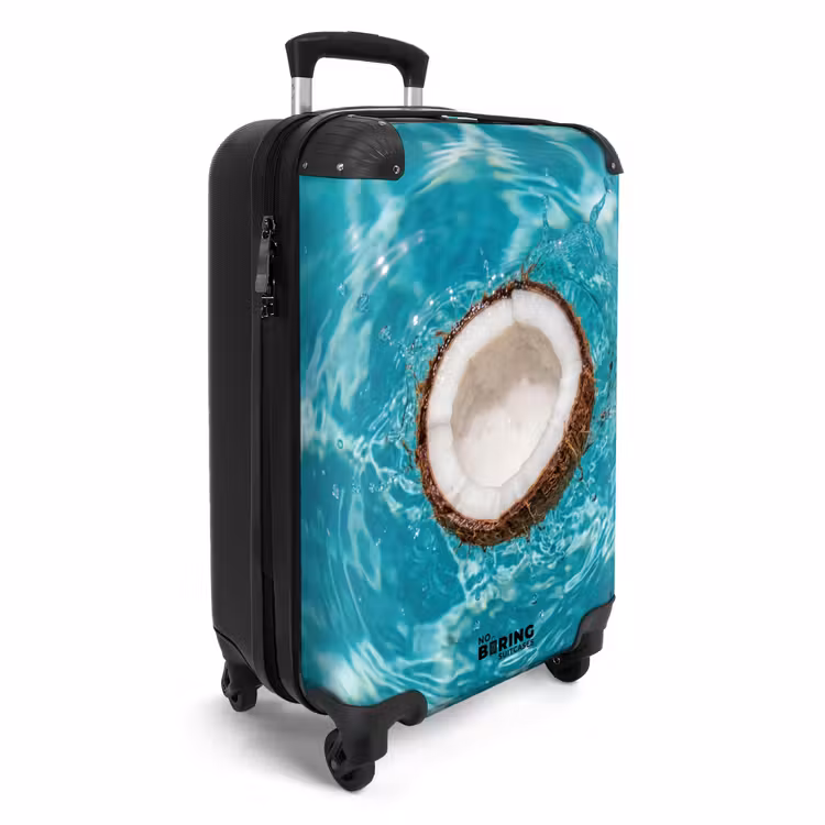 Koffer - Kokosnoot - Water - Wit — 2