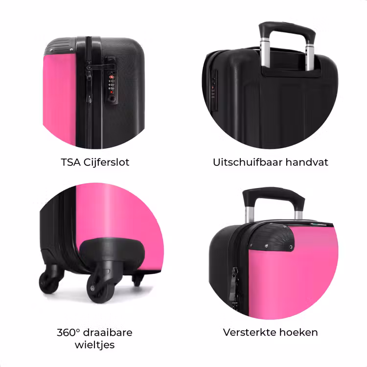 Koffer - Kers - Roze - Fruit — 7