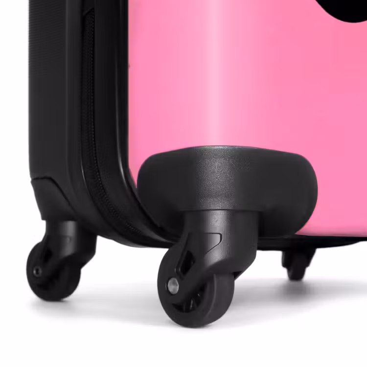 Koffer - Smiley - Bloem - Roze — 6
