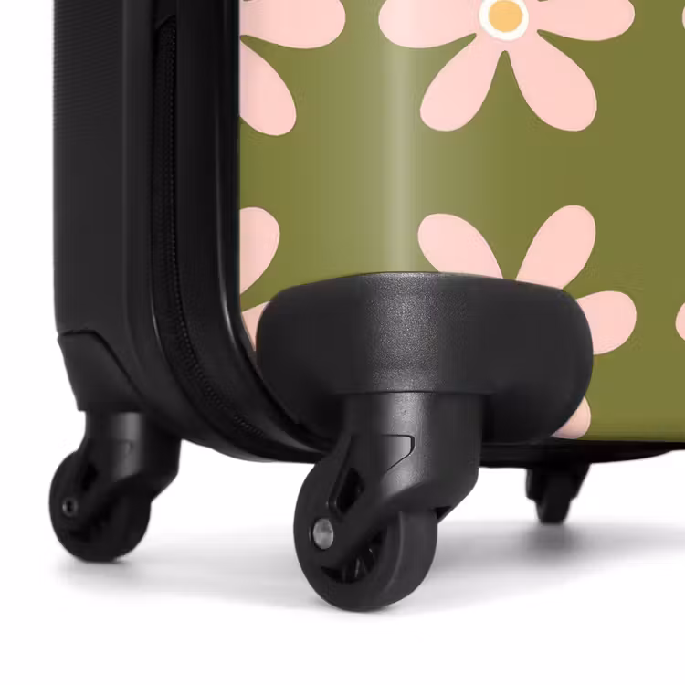 Koffer - Bloem - Modern - Groen — 6