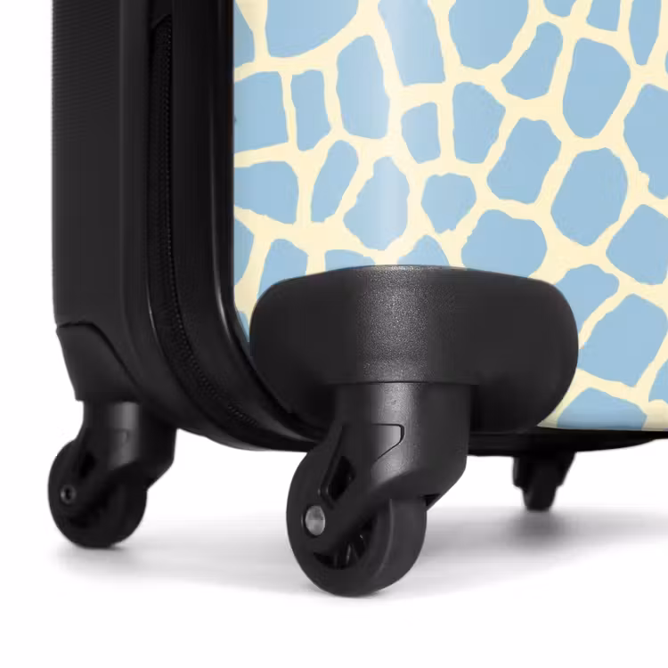 Koffer - Giraf - Modern - Blauw — 6