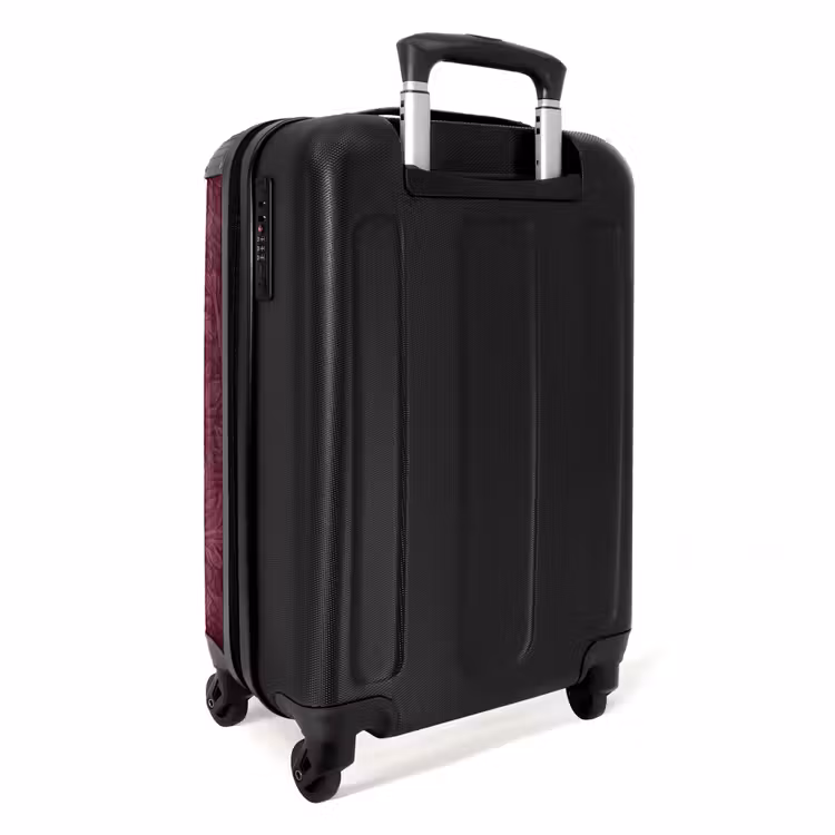 Koffer - Bladeren - Patroon - Paars — 3