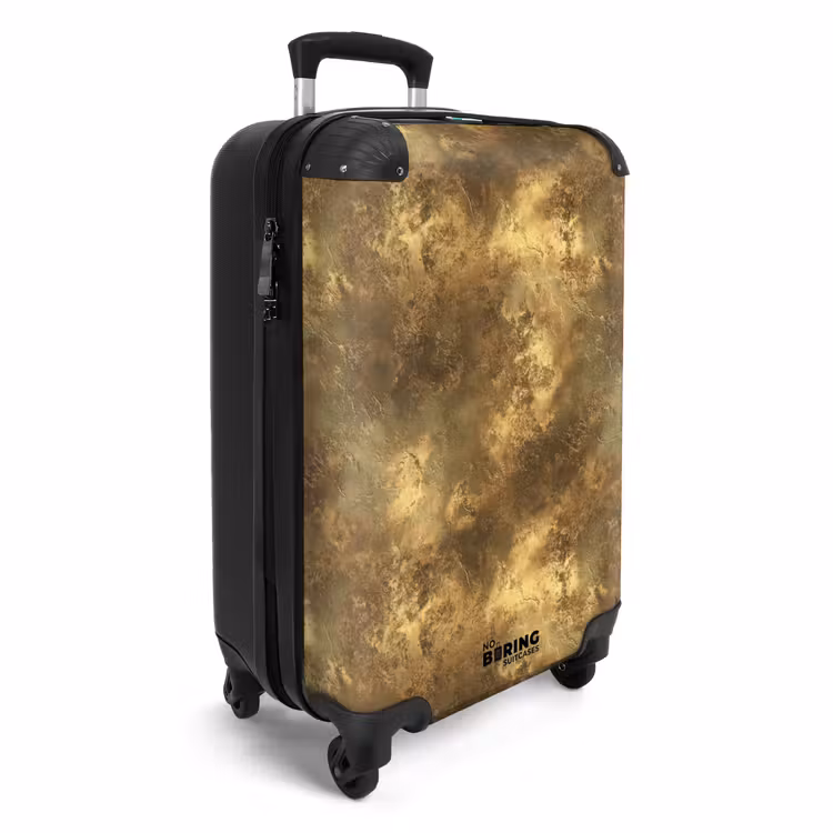 Koffer - Antiek - Metaallook - Goud — 2