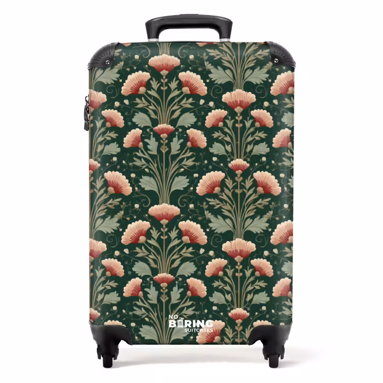 Koffer - Patroon - Botanisch - Kleurrijk — 1