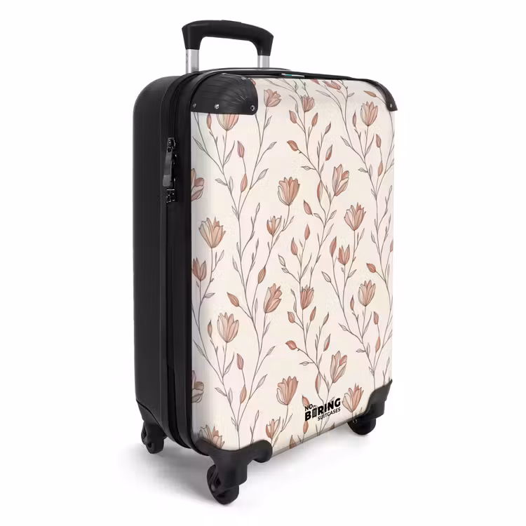 Koffer - Patroon - Klassiek - Roze — 2