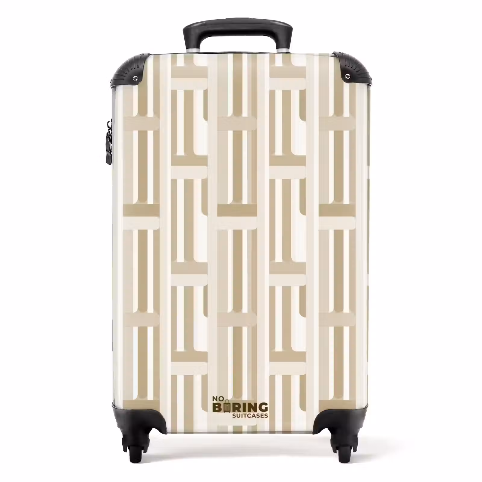 Koffer - Modern - Geometrisch - Beige — 1