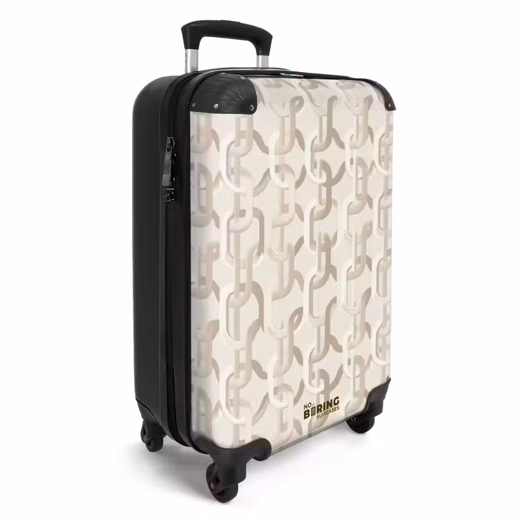 Koffer - Motief - Abstract - Beige — 2
