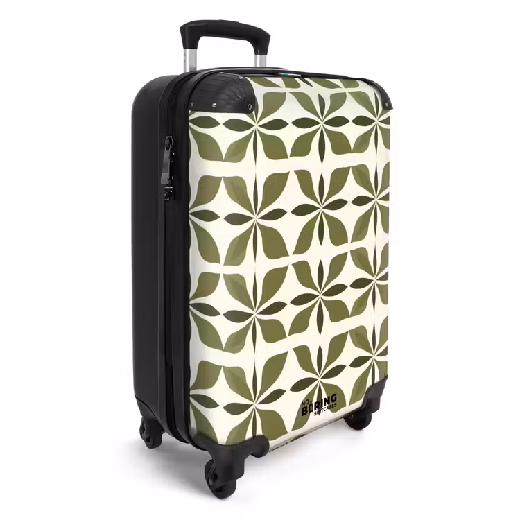 Koffer - Botanisch - Retro - Groen — 2