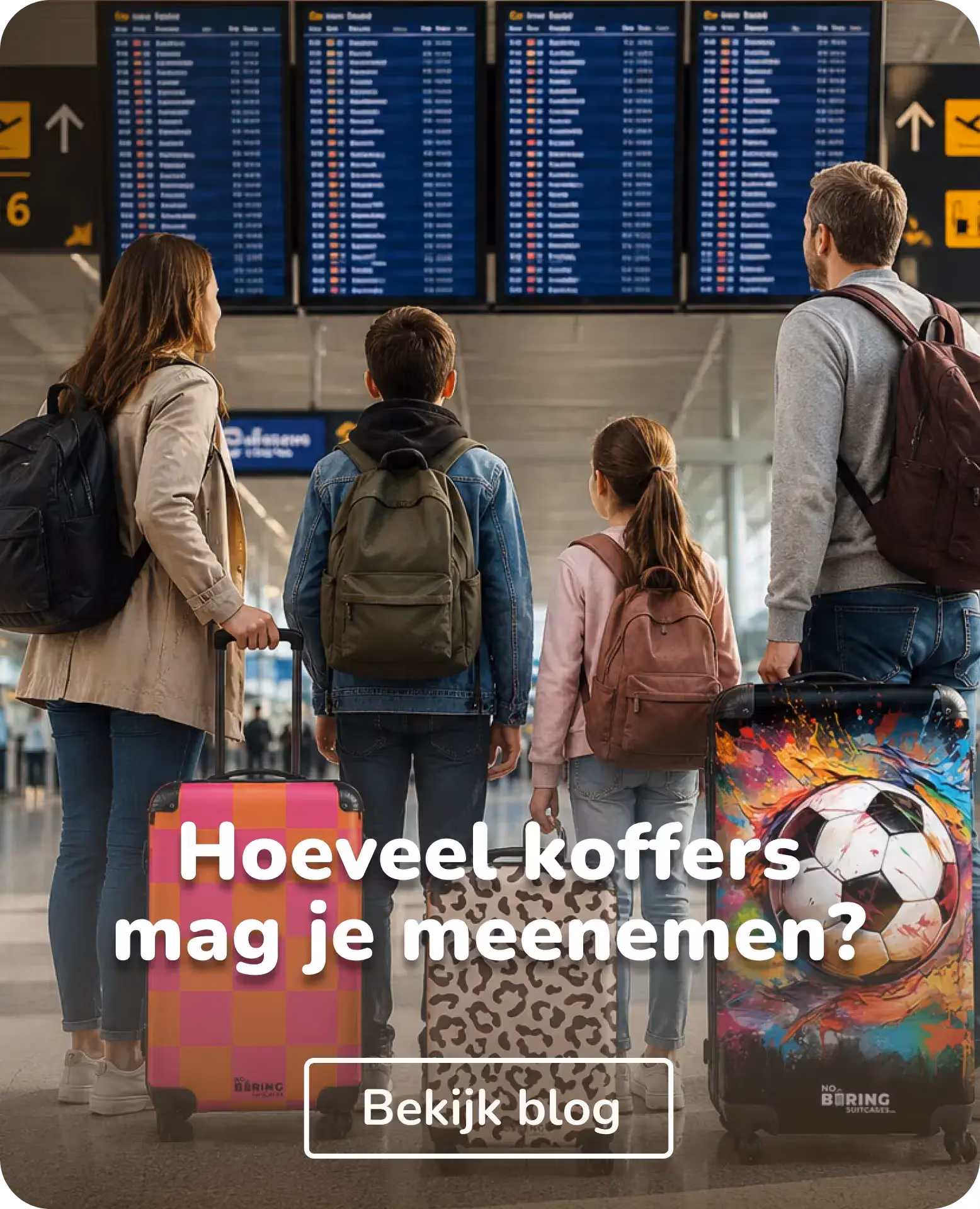 hoeveel koffers mag je meenemen