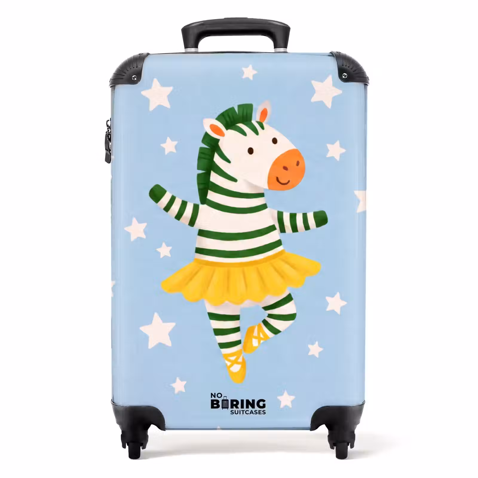Koffer - Dieren - Dans - Illustratie - Kinderkamer - Sterren — 1