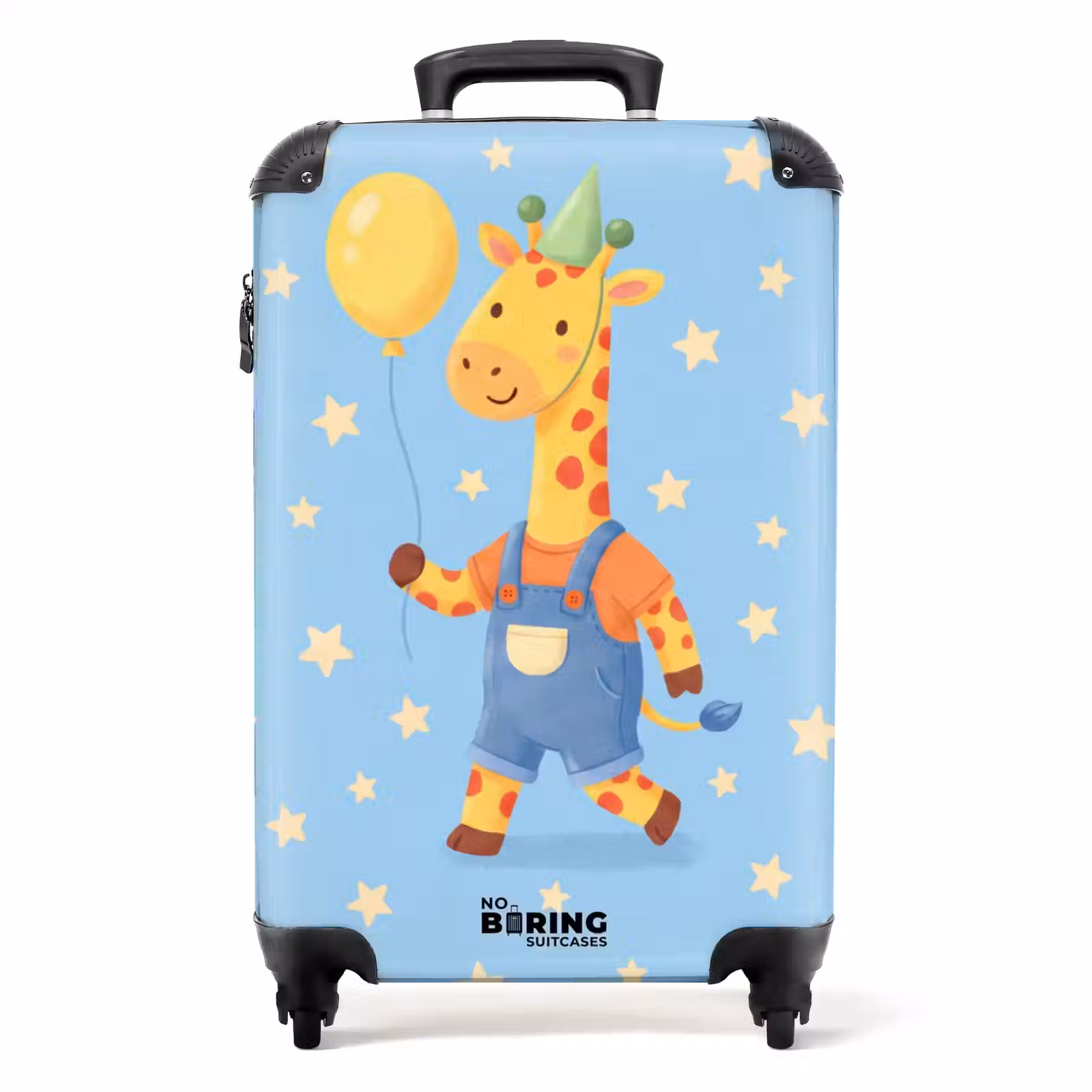 Koffer - Dieren - Giraffe - Ballon - Feest - Kinderkamer — 1