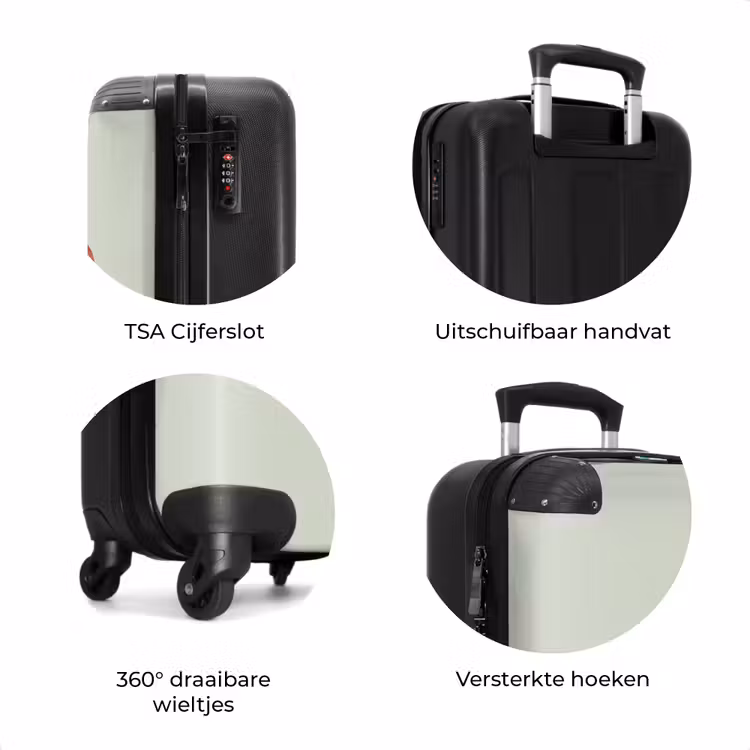 Koffer - IJs - Hoorntjes - Eten - Illustratie - Vrolijk — 8