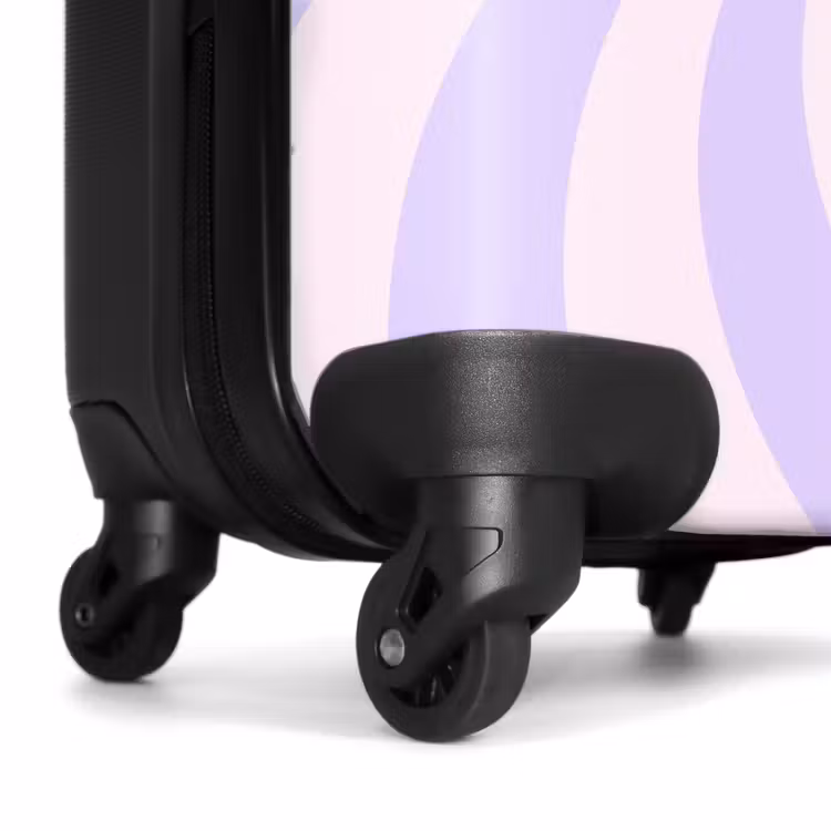 Koffer - Patroon - Spiraal - Abstract - Modern - Paars - Roze — 7