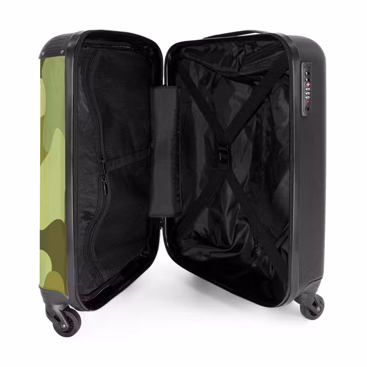 Koffer - Camouflage - Groen - Patroon — 5