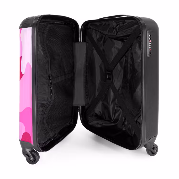 Koffer - Camouflage - Roze - Patroon — 5