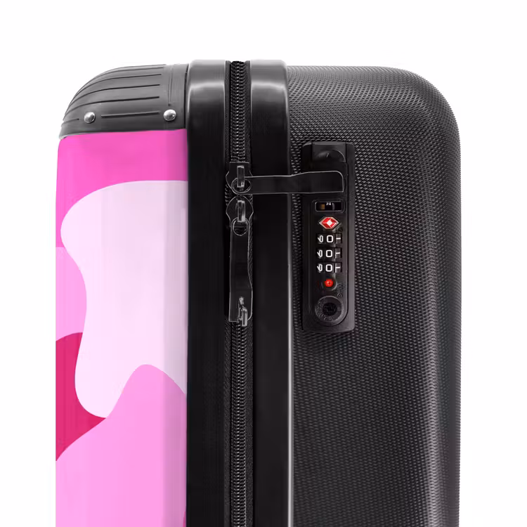 Koffer - Camouflage - Roze - Patroon — 6
