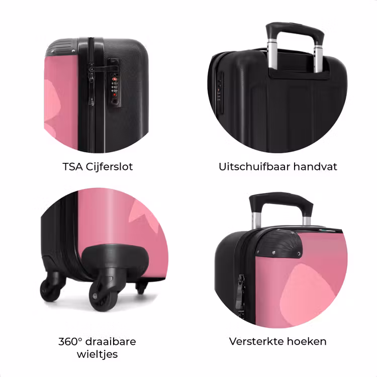 Koffer - Strik - Roze - Klassiek — 6